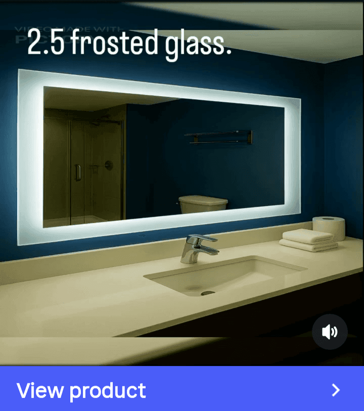 Lighted mirrors 